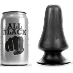 ALL BLACK - ANAALPIKK 12 CM